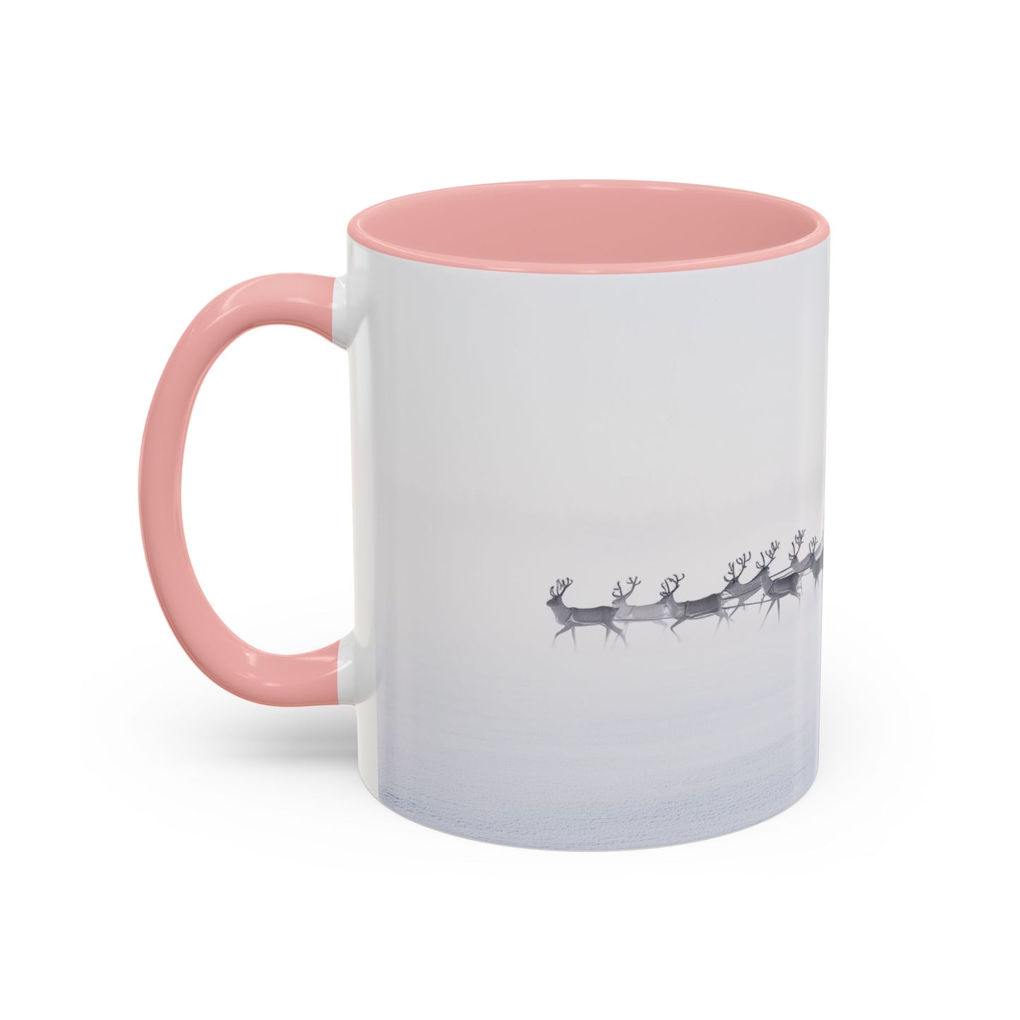 Christmas with Tchaikovsky Mug (USA)- Santa Sleigh Mug, Reindeer Mug, Santa Mug, Tchaikovsky Mug, Winter Mug, North Pole Mug