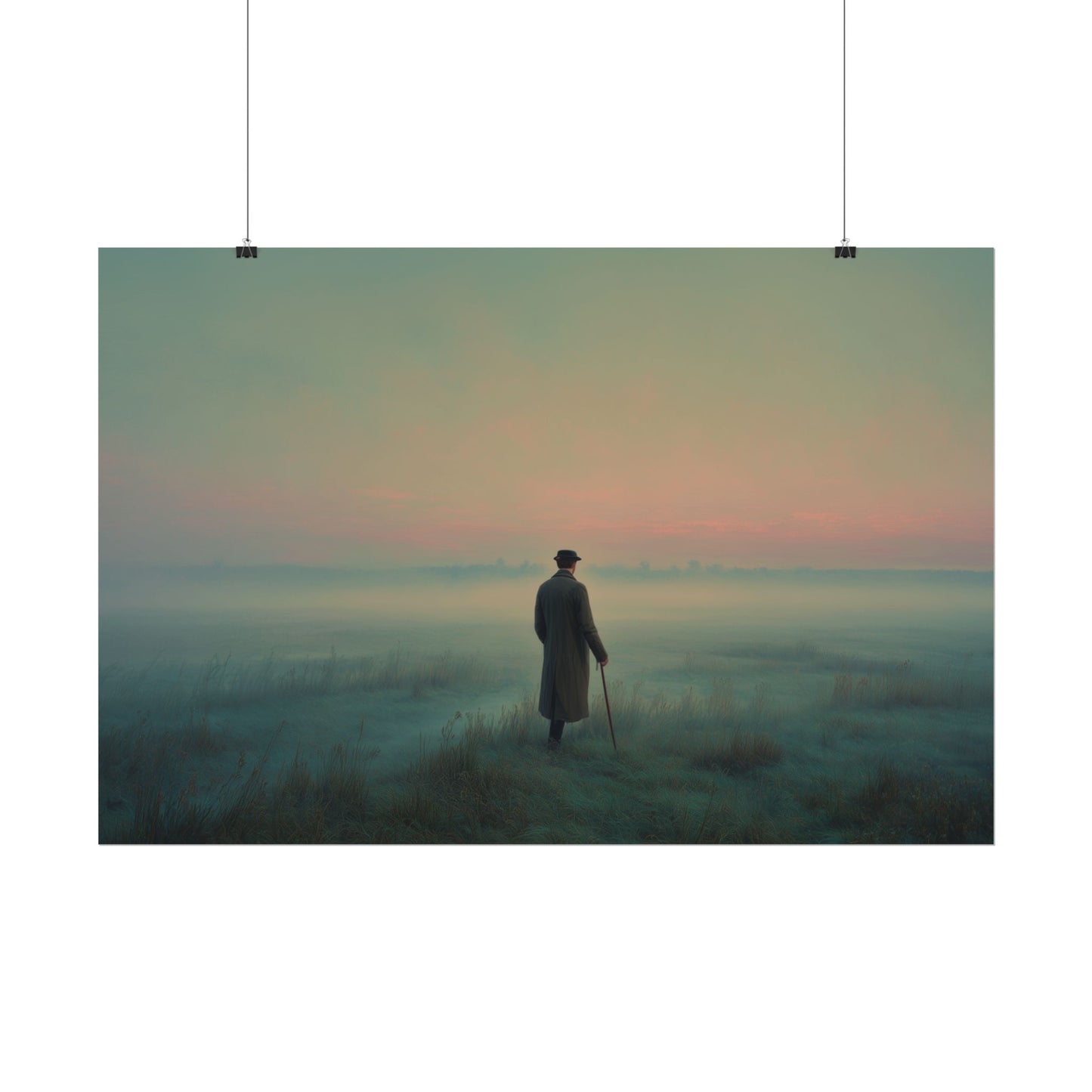 Without Words: 3 Hours Chopin - Ambient Music Poster, Chopin Inspired Print, Piano Poster, Art for Studying Print, Relaxation Poster