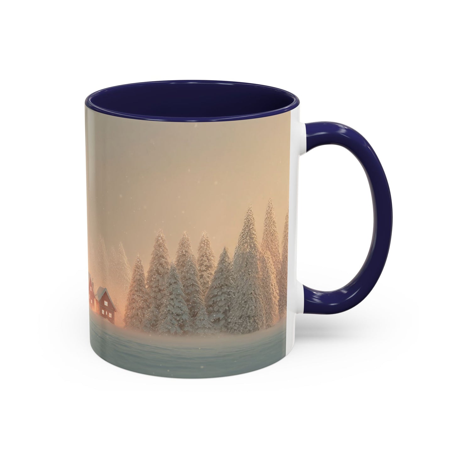 Christmas with Strauss Mug (USA) - Classical Christmas Mug, Christmas Countryside Mug, Holiday Classics Mug, Richard Strauss Inspired Mug