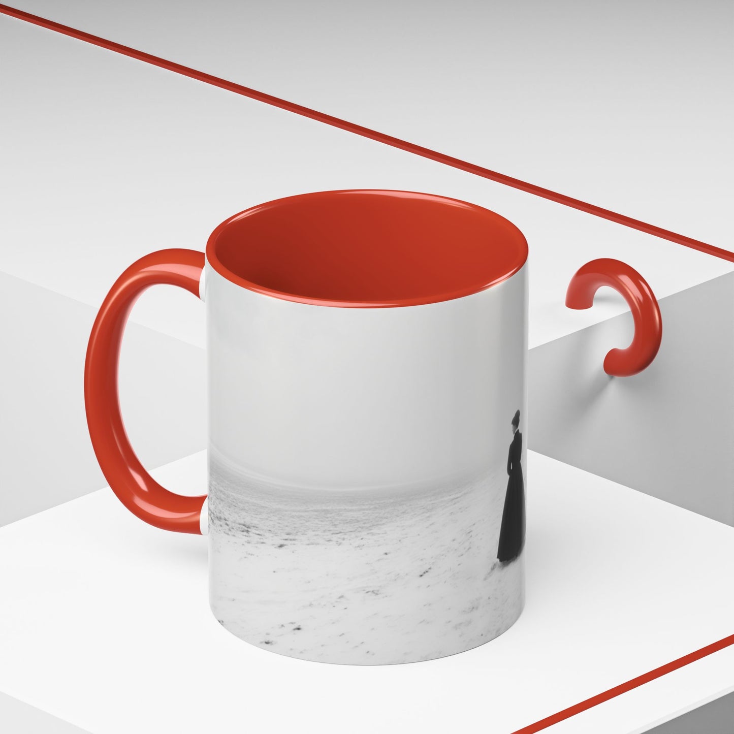 Winter Serenades Mug (EU) - Melancholy Mug, Christmas Mug, Winter Mug, Classical Music Mug, Christmas Decor Mug, Winter Wonderland Mug