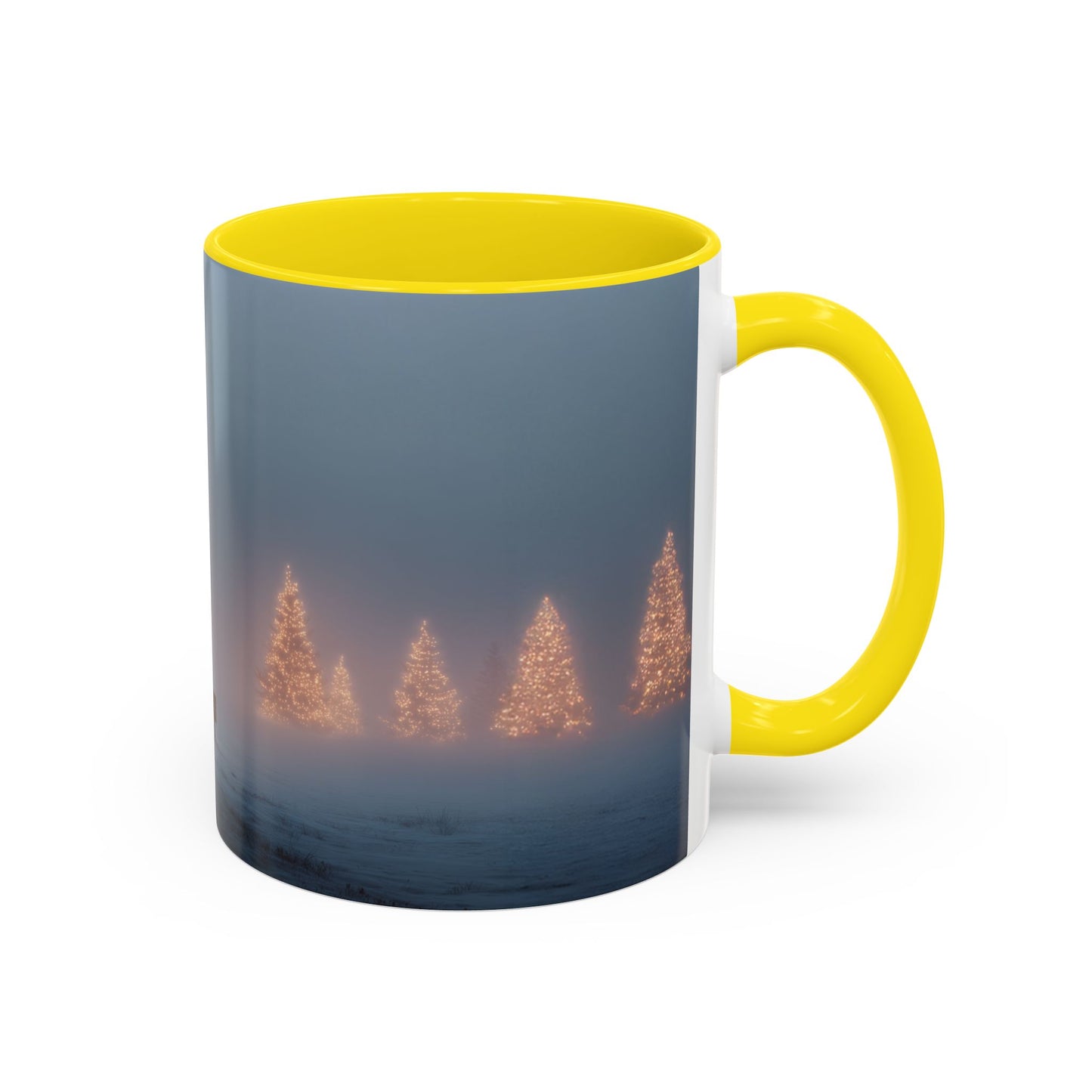 A Peaceful Christmas Mug (EU) - Landscape Mug, Winter Mug, Holiday Mug, Christmas Mug, Classical Music Mug