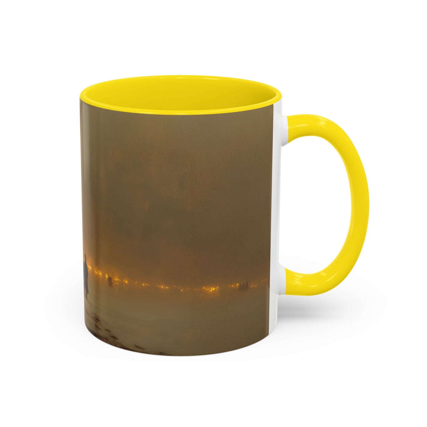 Romantic Christmas Mug (USA) - Classical Music Inspired Mug, Winter Wonderland Mug, Christmas Mug, Winter Mug, Christmas Lights Mug