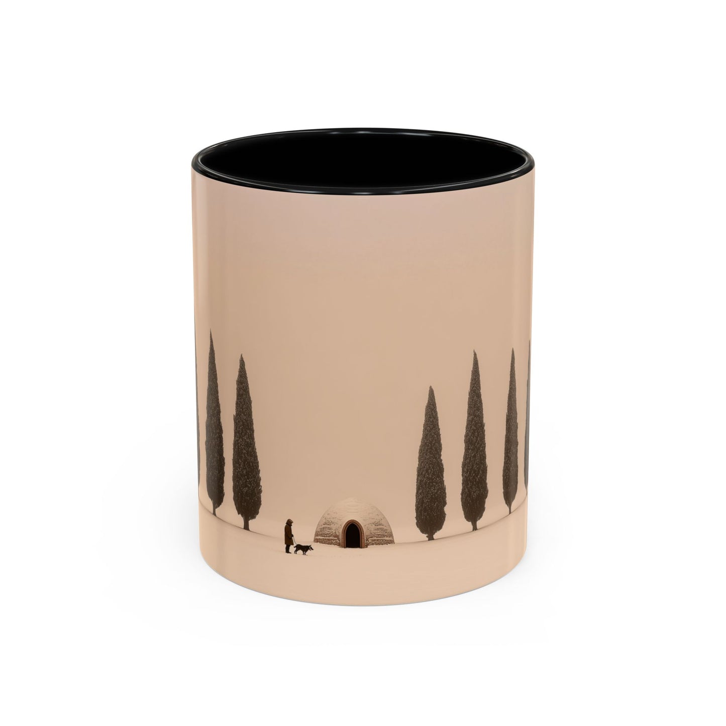 Snowy Days Mug (USA) - Calm Classical Music Mug, Winter Mug, Snow Mug, Mozart Inspired Mug, Bach Inspired Mug
