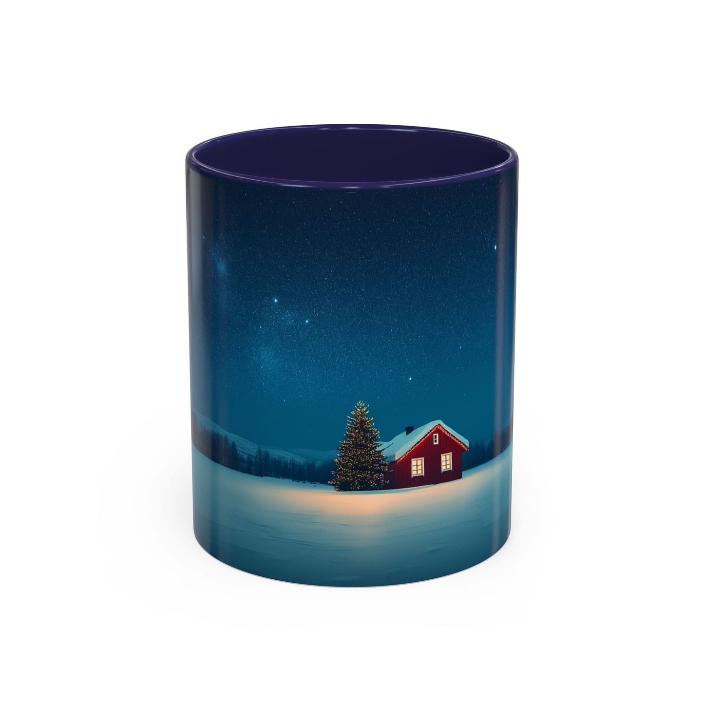 Classical Christmas Mug (USA)- Winter Hut Mug, Christmas Mug, North Pole Mug, Classical Music Mug, Christmas Decor Mug