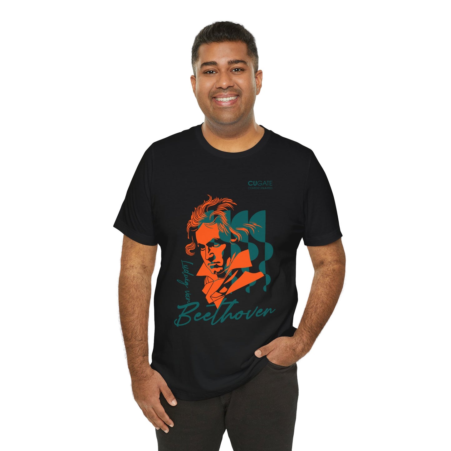 Beethoven T-Shirt (Dark): Classical Music T-Shirt, Beethoven Shirt, Ludwig van Beethoven Gift