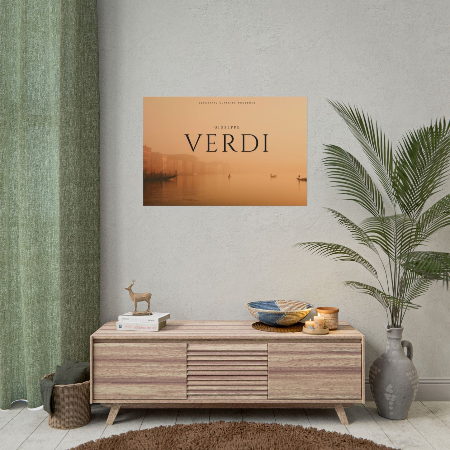 The Best of Verdi - Opera Inspired Print, Italy Inspired Poster, Venice Print, Travel Lovers Print