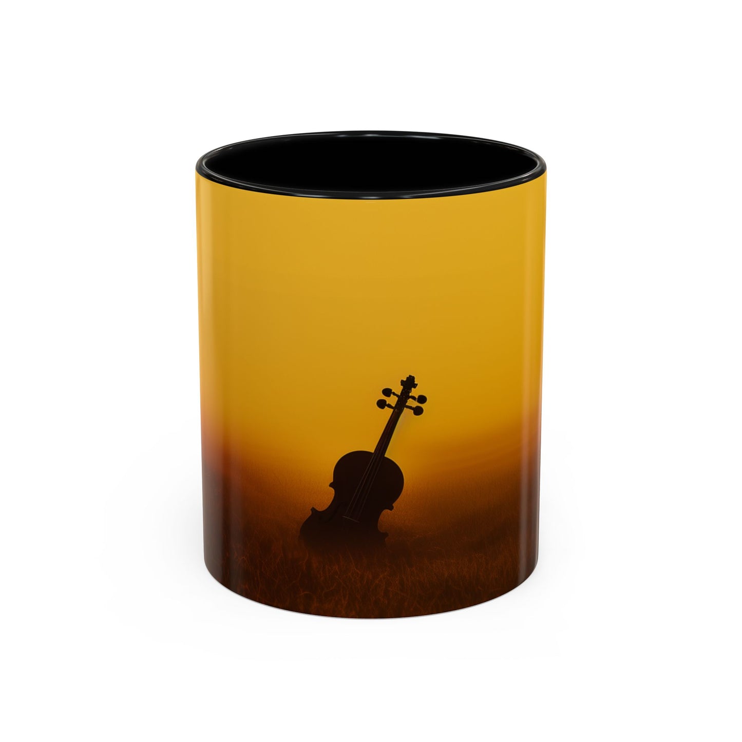 Summer & Strings Mug (EU) - Classical Violin Poster, Summer Print, Classical Music Print, Calm Music Poster, Stings Lovers Print