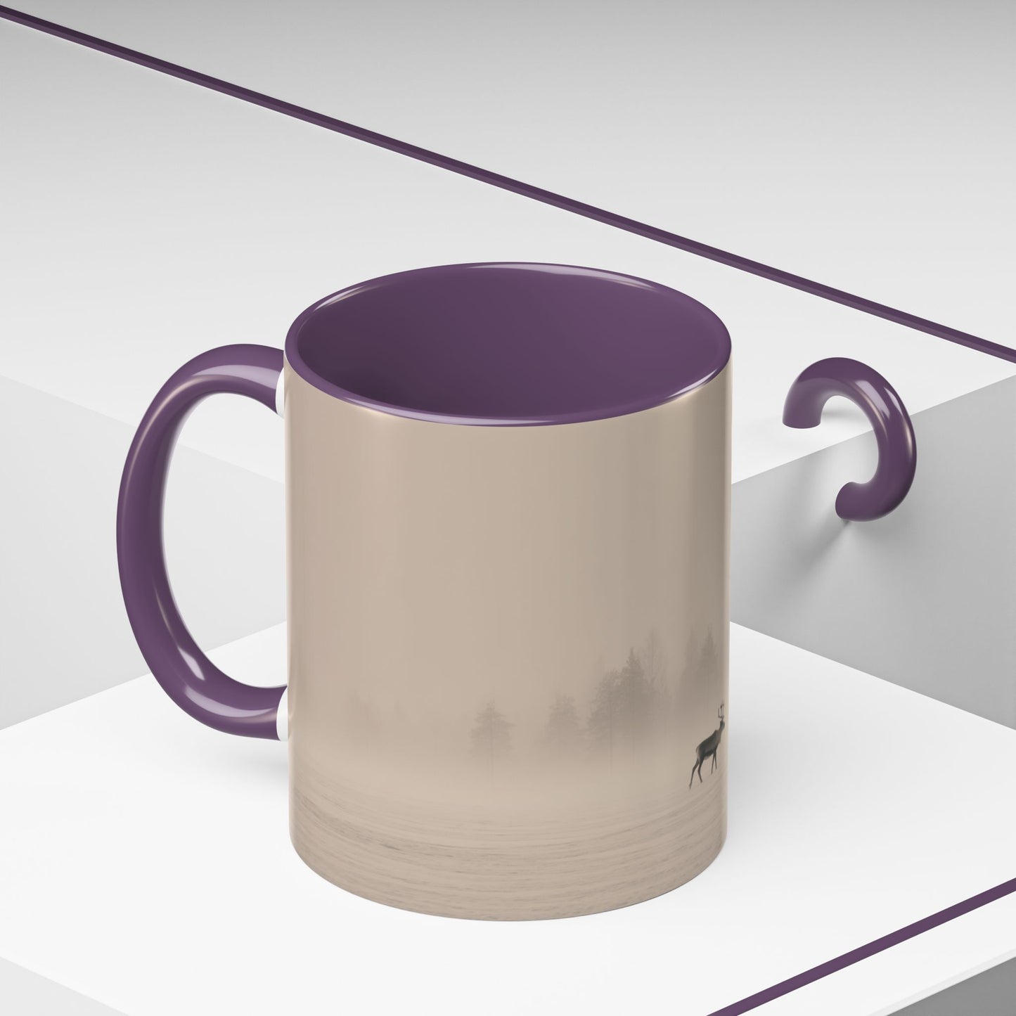 Winter Morning Mug (EU)- Classical Music Mug, Mozart Vivaldi & Bach Inspired Mug, Winter Mug, Soft Morning Mug, Wilderness Mug