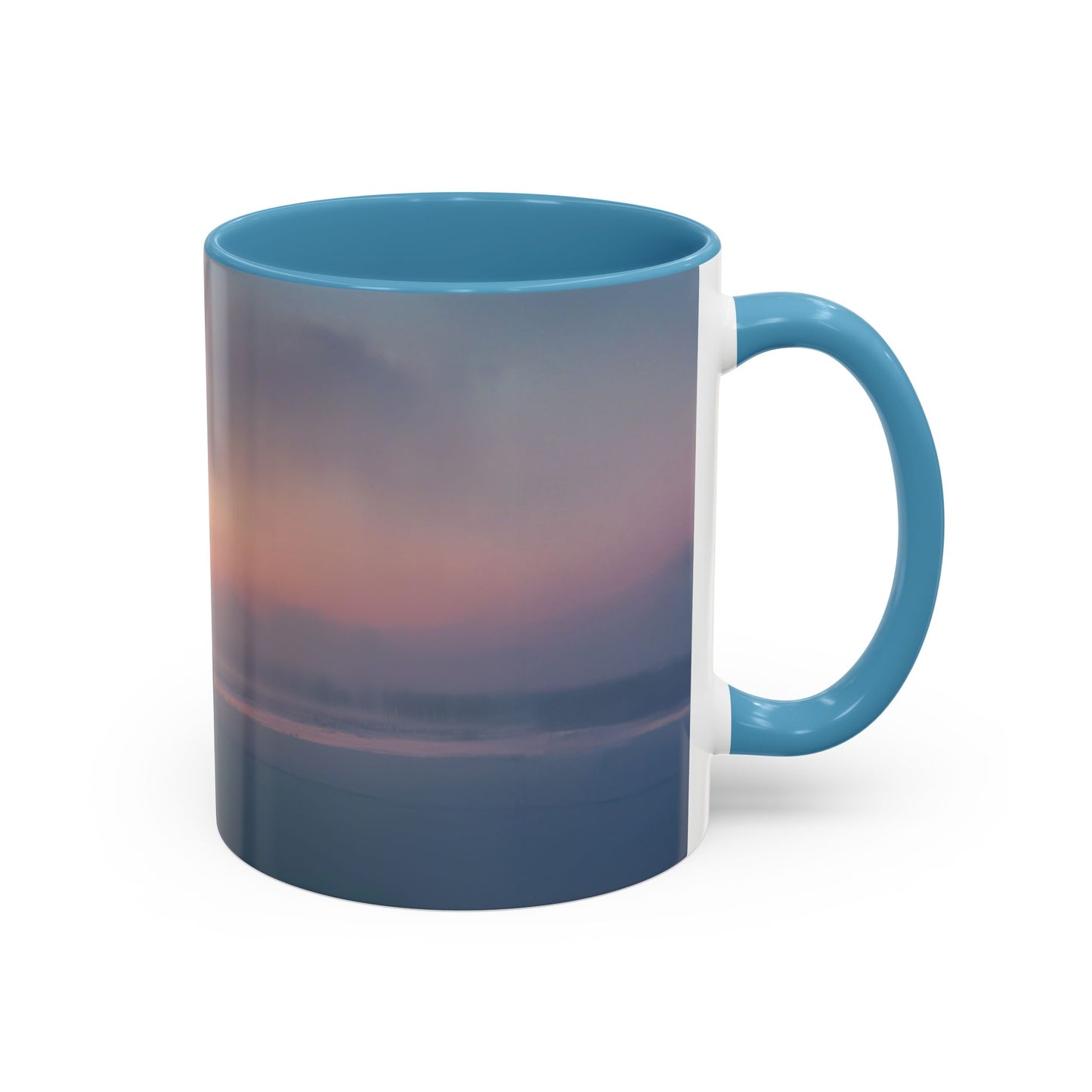 Classical December Mug (USA) - Winter Mug, Winter Sunrise Mug, Peaceful Landscape Mug, Holiday Decor Mug