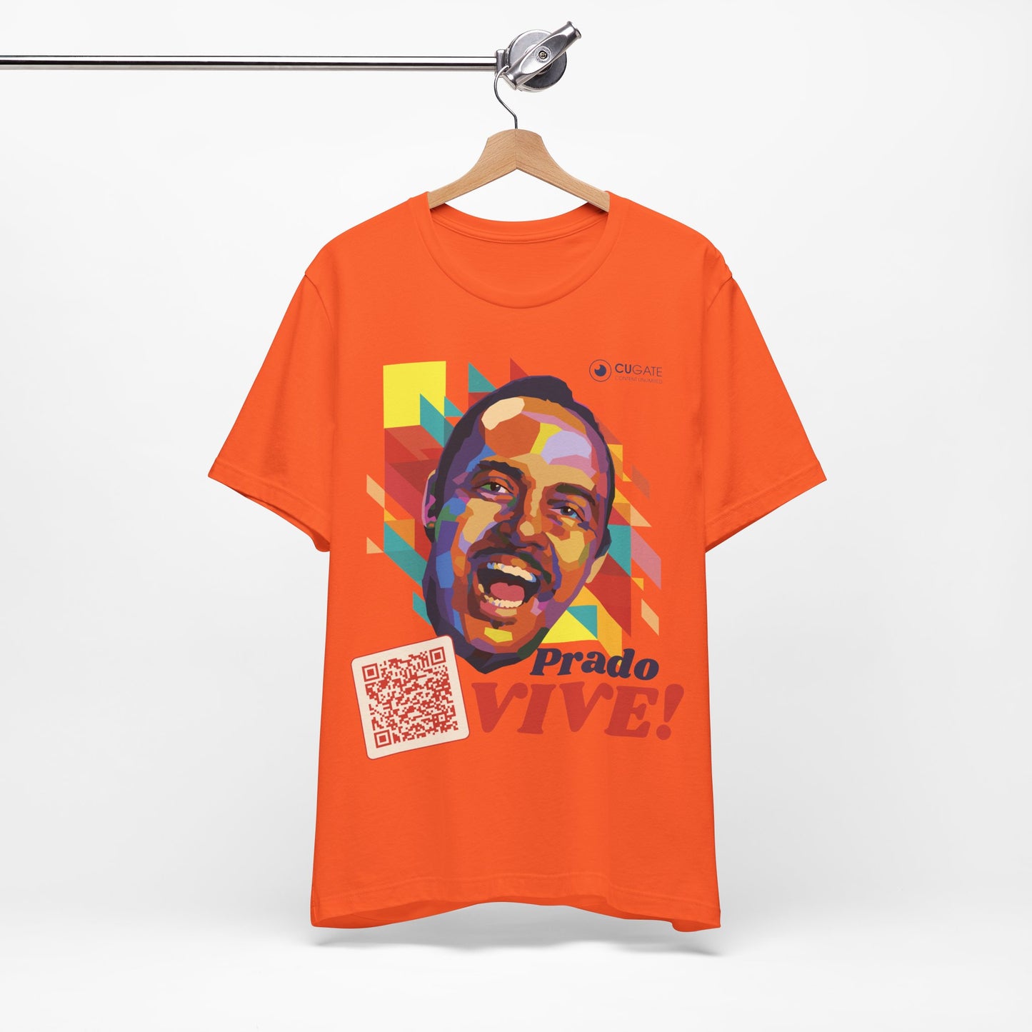 Mambo - Prado Vive T-Shirt, Mambo T-Shirt Latin Music T-Shirt (QR-Playlist Included)