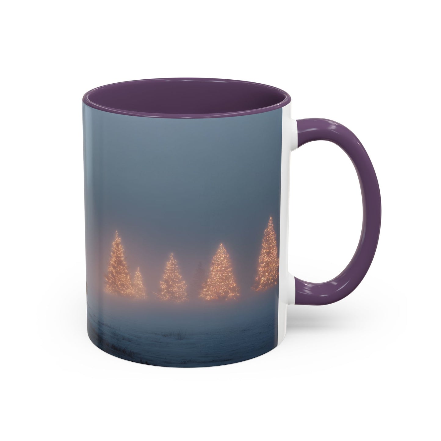 A Peaceful Christmas Mug (USA) - Landscape Mug, Winter Mug, Holiday Mug, Christmas Mug, Classical Music Mug
