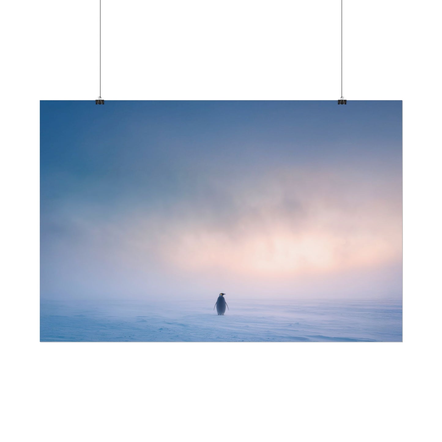 Without Words: Music for the Lonely - Calm Classical Music Poster, Winter Print, Snow Poster, Mozart Inspired Print, Bach Inspired poster