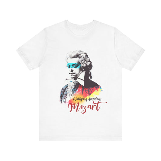 Mozart Printed Tee - Classical Music Lovers Gift