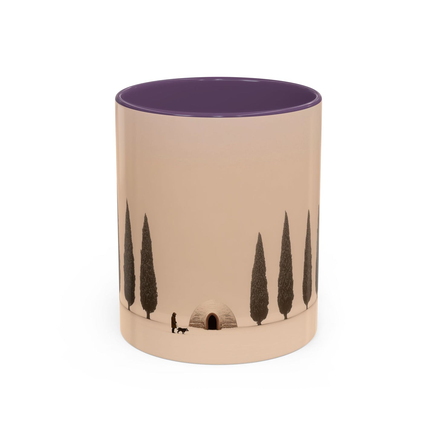 Snowy Days Mug (USA) - Calm Classical Music Mug, Winter Mug, Snow Mug, Mozart Inspired Mug, Bach Inspired Mug