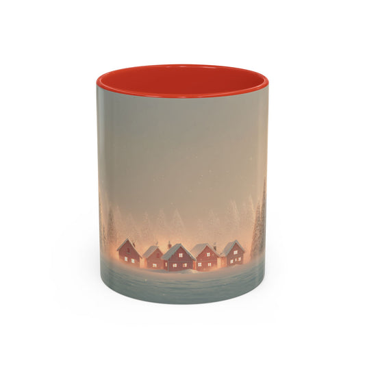 Christmas with Strauss Mug (EU) - Classical Christmas Mug, Christmas Countryside Mug, Holiday Classics Mug, Richard Strauss Inspired Mug