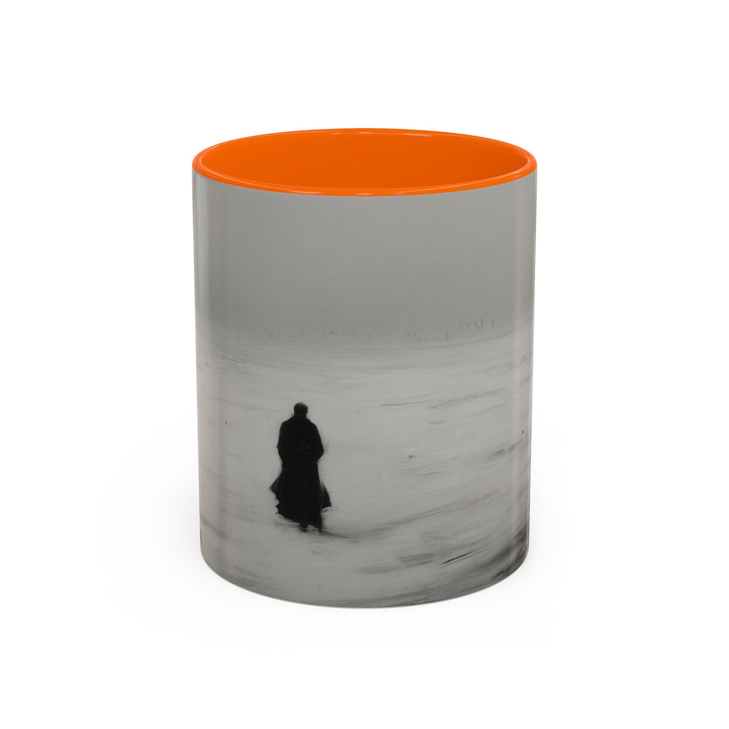 A Melancholy Winter Mug (EU) - Landscape Mug, Winter Mug, Holiday Mug, Christmas Mug, Classical Music Mug
