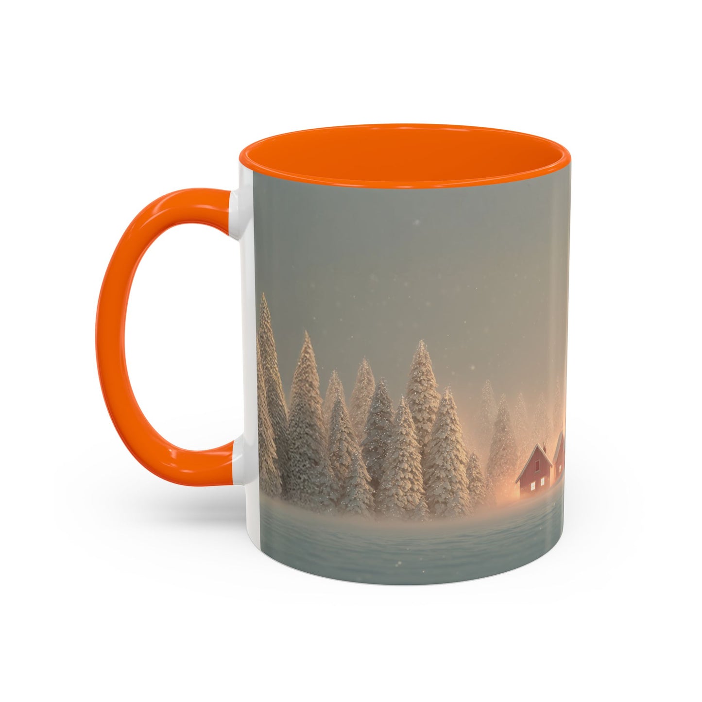 Christmas with Strauss Mug (USA) - Classical Christmas Mug, Christmas Countryside Mug, Holiday Classics Mug, Richard Strauss Inspired Mug