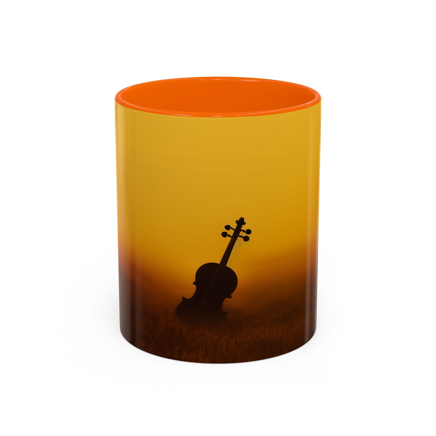 Summer & Strings Mug (USA) - Classical Violin Poster, Summer Print, Classical Music Print, Calm Music Poster, Stings Lovers Print