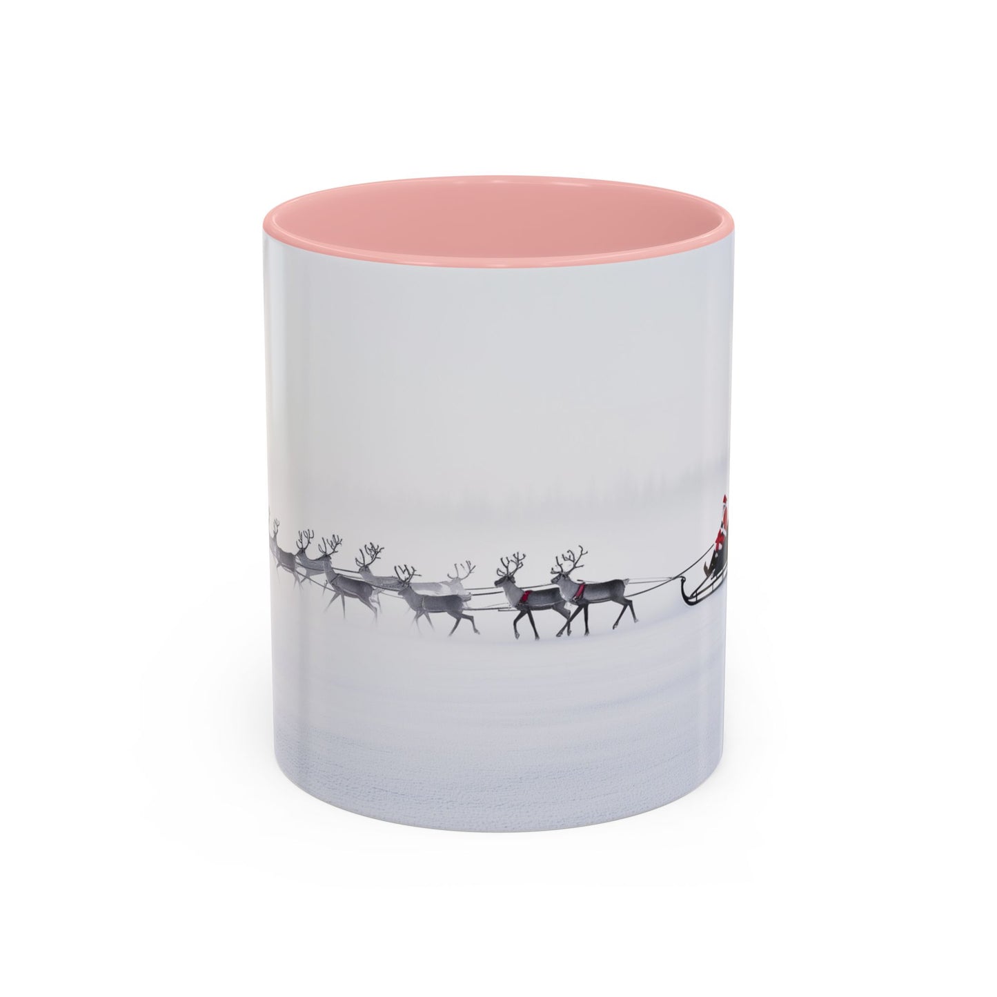 Christmas with Tchaikovsky Mug (USA)- Santa Sleigh Mug, Reindeer Mug, Santa Mug, Tchaikovsky Mug, Winter Mug, North Pole Mug