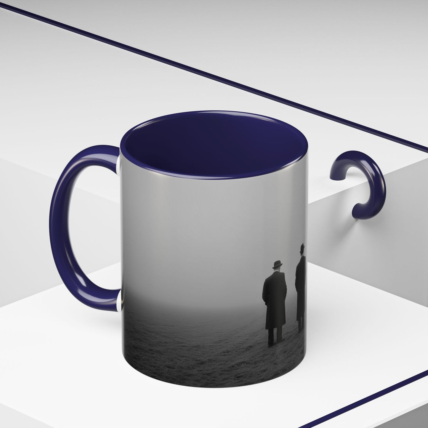 VILLAINS Listen to Classical Music Mug (EU) - Movie Poster Mug, Dramatic Music Mug, Villain Mug, Villain Era Mug, Dramatic Classical Music Mug