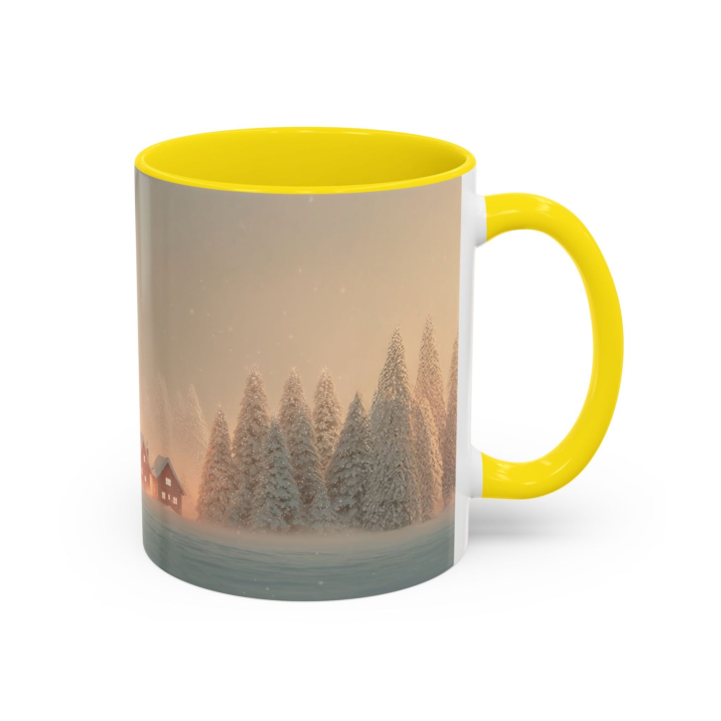 Christmas with Strauss Mug (USA) - Classical Christmas Mug, Christmas Countryside Mug, Holiday Classics Mug, Richard Strauss Inspired Mug