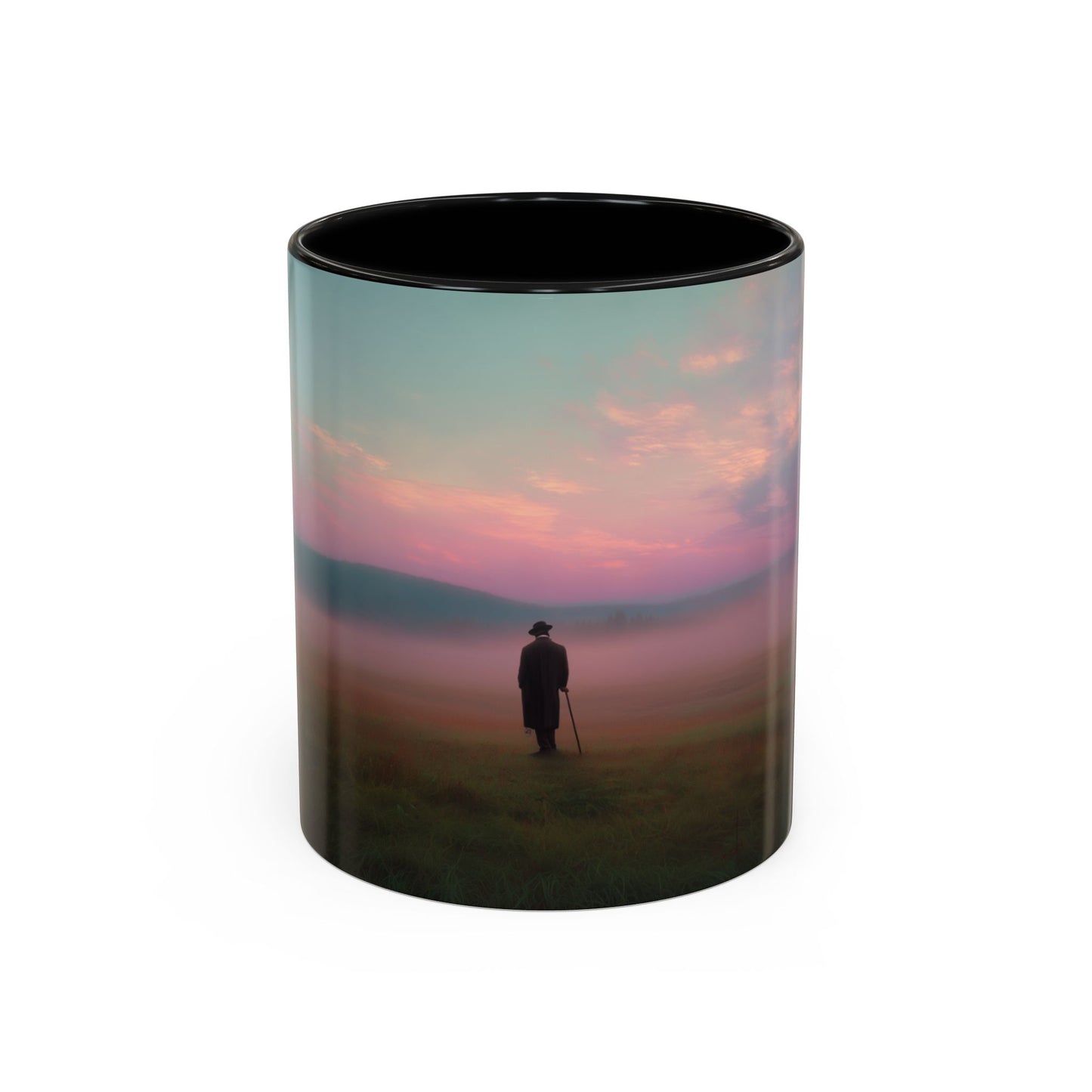 Classical Relaxation Mug (EU) - Calming Mug, Beethoven Inspired Mug, Self-Care Mug, Thoughtful Mug, Peaceful Scenery Mug