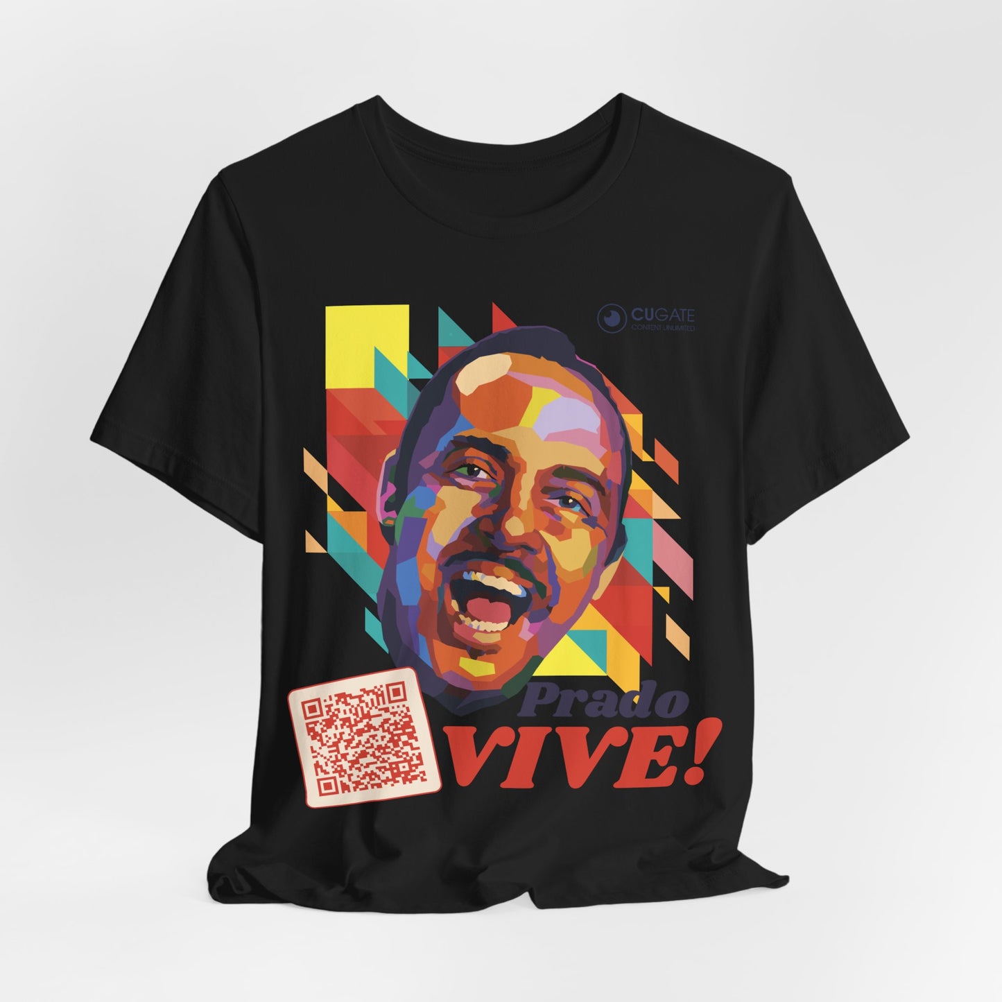Mambo - Prado Vive T-Shirt, Mambo T-Shirt Latin Music T-Shirt (QR-Playlist Included)