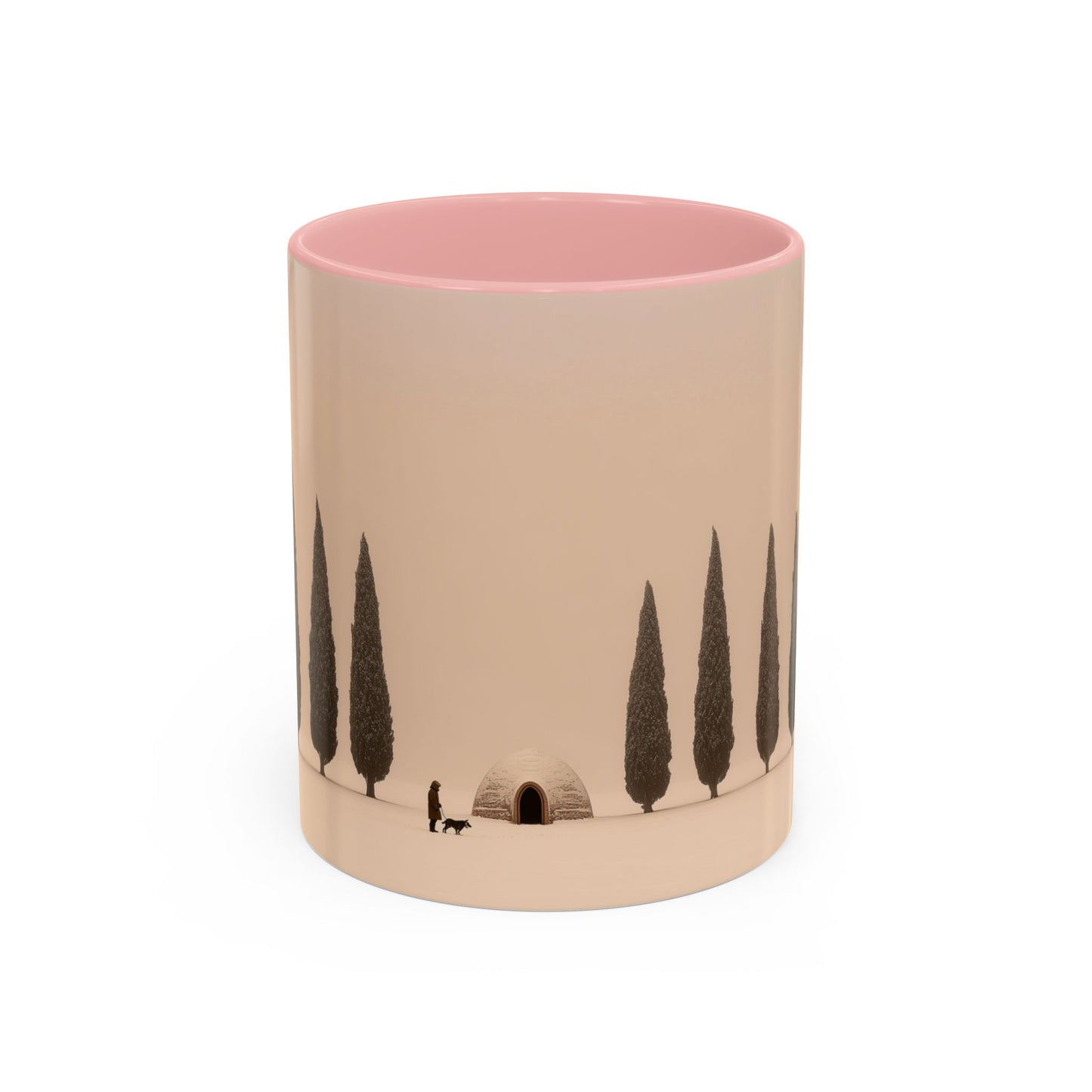 Snowy Days Mug (USA) - Calm Classical Music Mug, Winter Mug, Snow Mug, Mozart Inspired Mug, Bach Inspired Mug