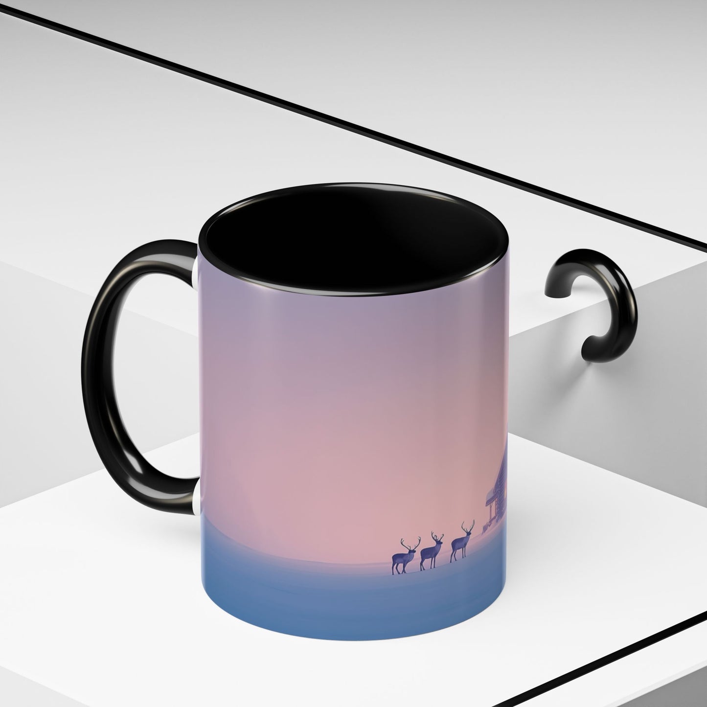 Christmas with Baroque Mug (EU) - Winter Mug, Holiday Mug, Christmas Mug, Classical Music Mug, Winter Morning Mug