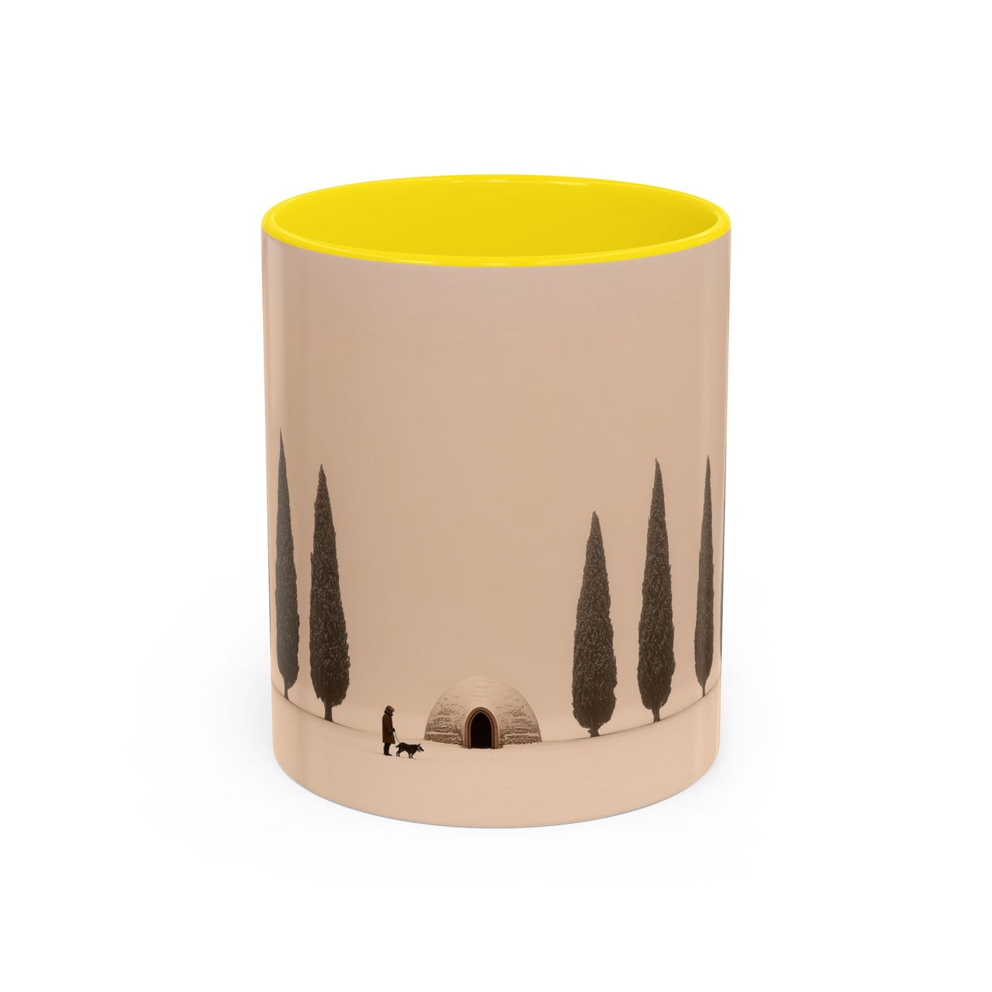 Snowy Days Mug (EU) - Calm Classical Music Mug, Winter Mug, Snow Mug, Mozart Inspired Mug, Bach Inspired Mug