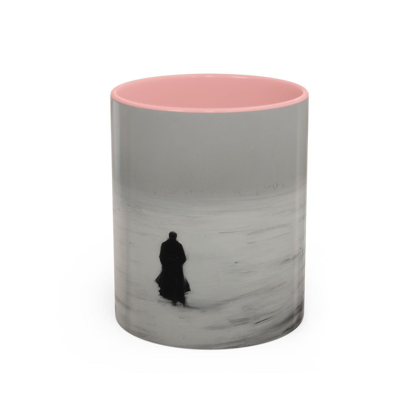 A Melancholy Winter Mug (EU) - Landscape Mug, Winter Mug, Holiday Mug, Christmas Mug, Classical Music Mug