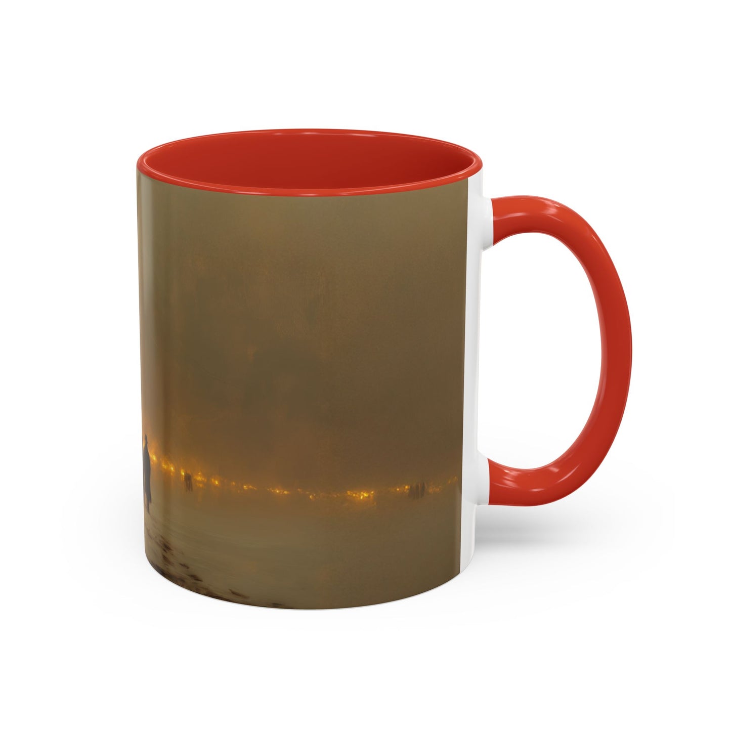 Romantic Christmas Mug (USA) - Classical Music Inspired Mug, Winter Wonderland Mug, Christmas Mug, Winter Mug, Christmas Lights Mug