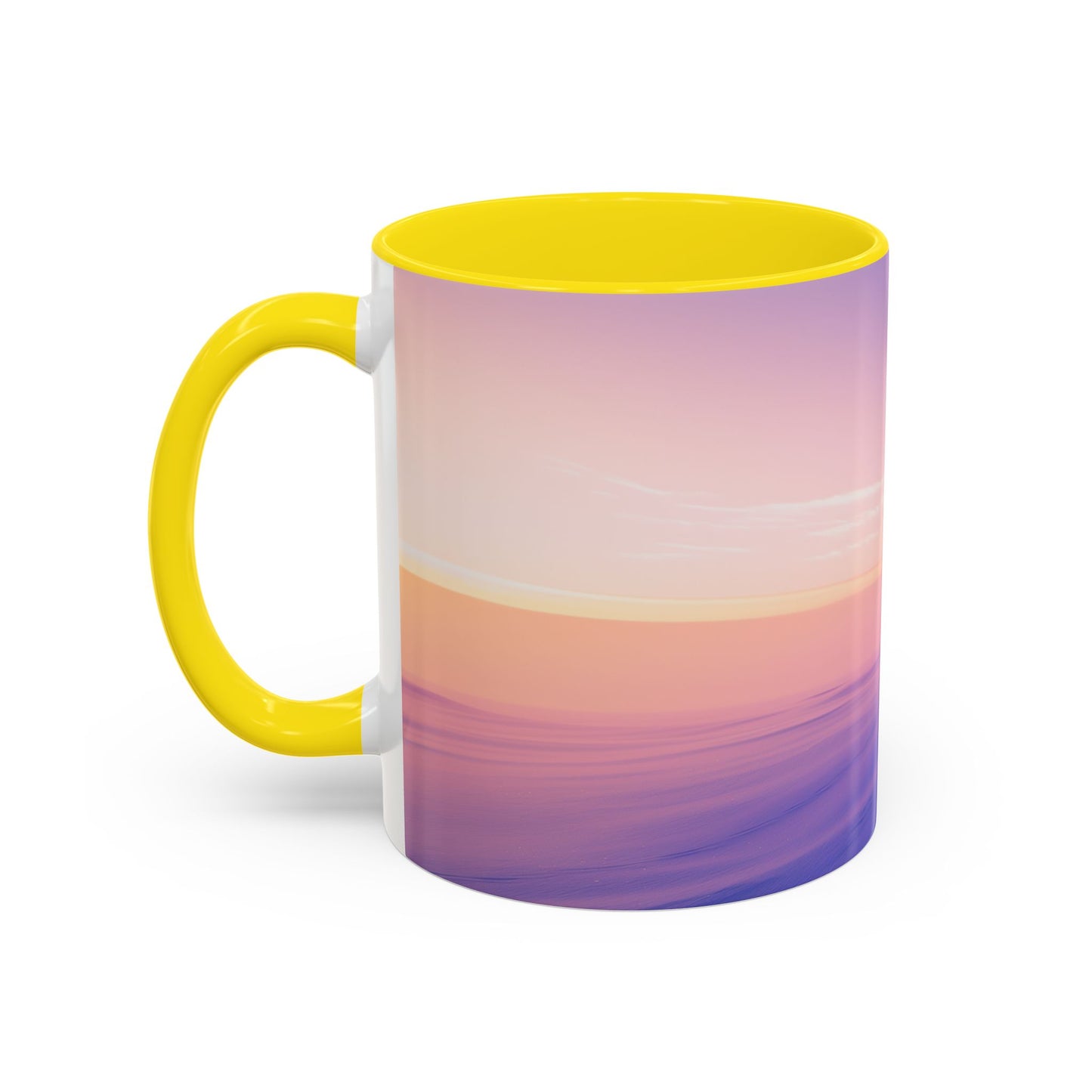 Christmas Choir Mug (USA) - Heavenly Voices Poster, Chapel Print, Snow Sunrise Print, Christmas Poster, Winter Print, Choir Concert Poster
