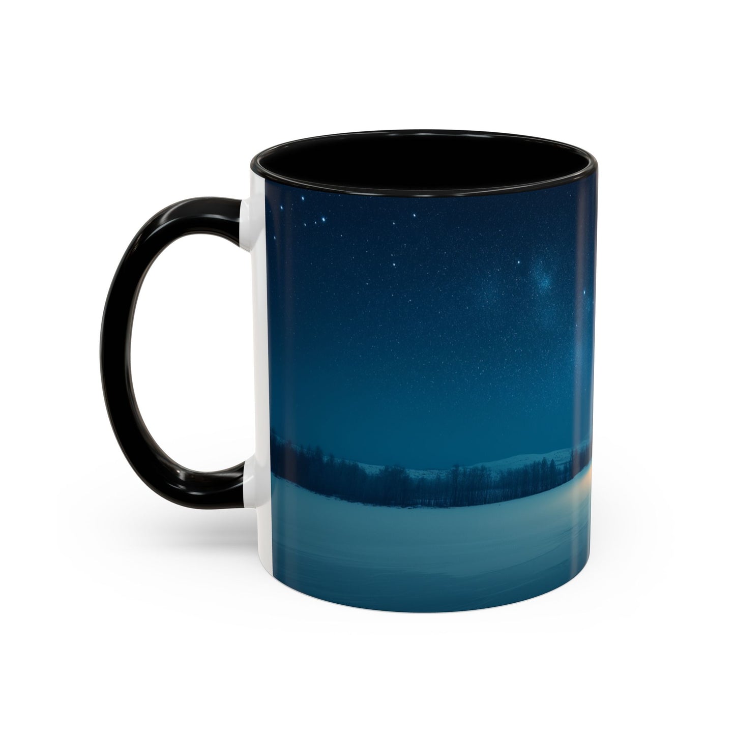 Classical Christmas Mug (USA)- Winter Hut Mug, Christmas Mug, North Pole Mug, Classical Music Mug, Christmas Decor Mug