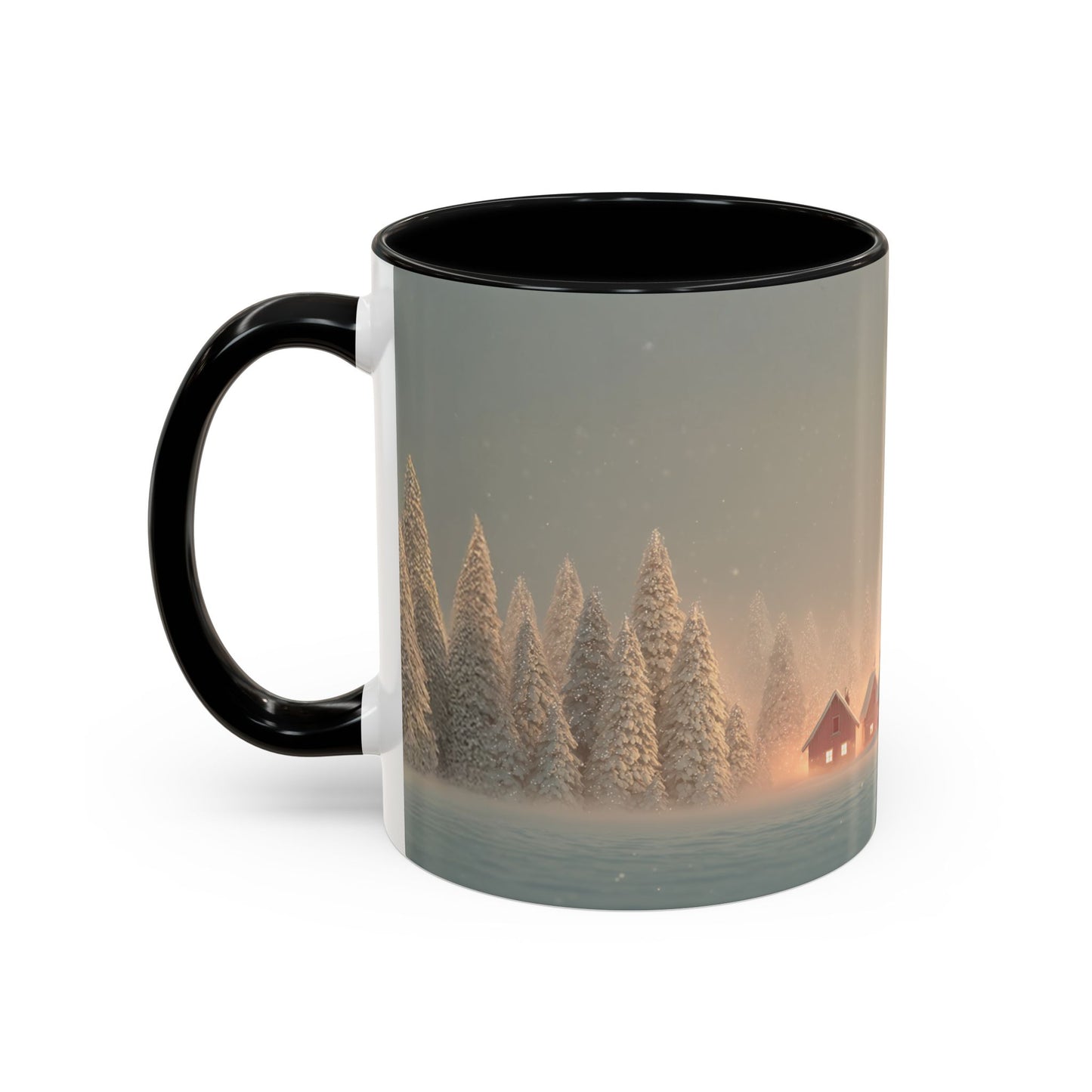 Christmas with Strauss Mug (USA) - Classical Christmas Mug, Christmas Countryside Mug, Holiday Classics Mug, Richard Strauss Inspired Mug