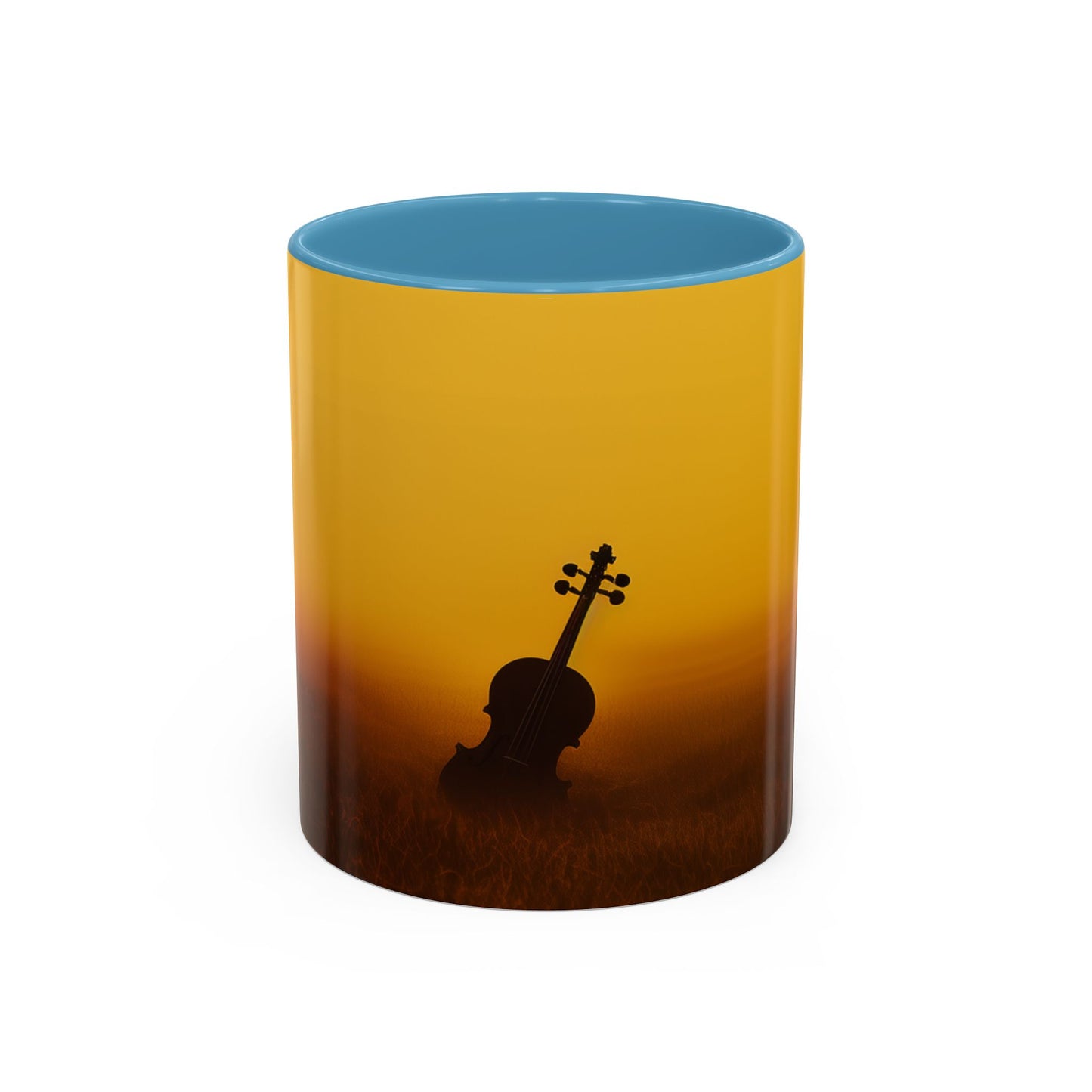 Summer & Strings Mug (USA) - Classical Violin Poster, Summer Print, Classical Music Print, Calm Music Poster, Stings Lovers Print