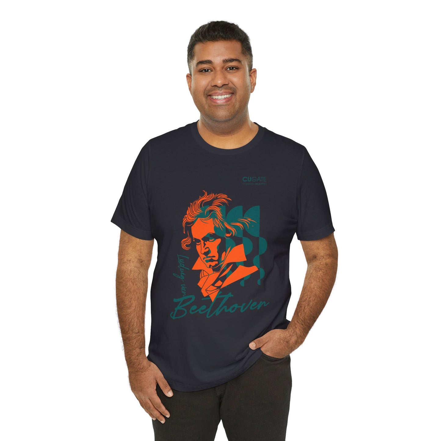 Beethoven T-Shirt (Dark): Classical Music T-Shirt, Beethoven Shirt, Ludwig van Beethoven Gift