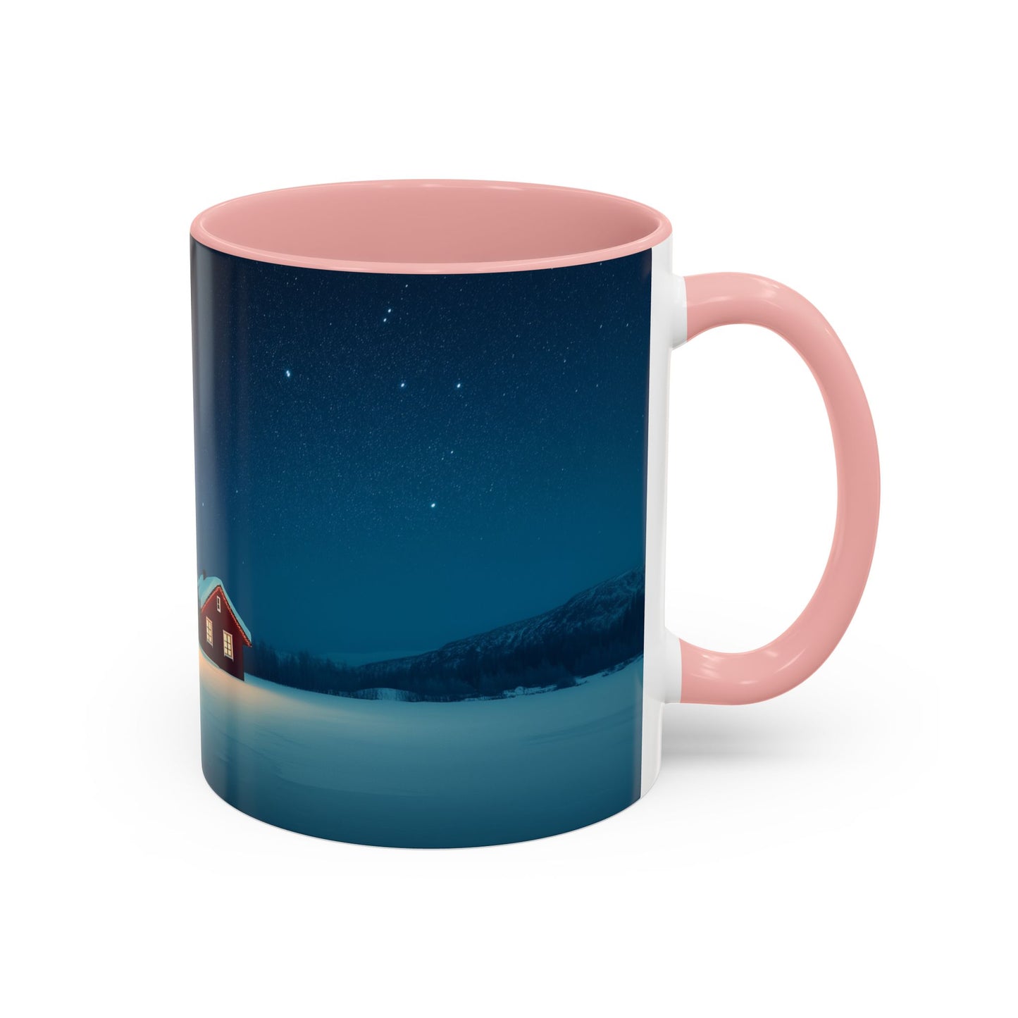 Classical Christmas Mug (USA)- Winter Hut Mug, Christmas Mug, North Pole Mug, Classical Music Mug, Christmas Decor Mug
