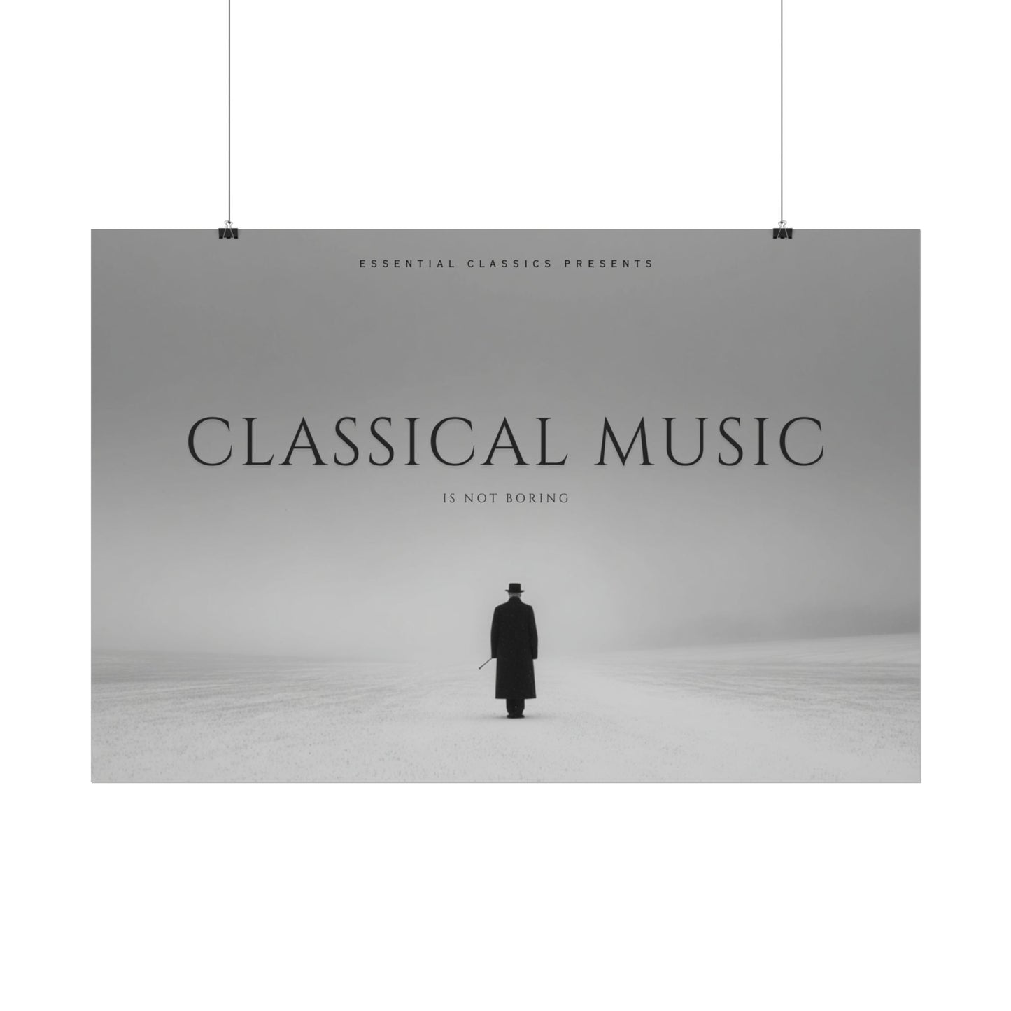 Still Not Boring! - Classical Music Print, Melancholy Poster, Classical Music is Not Boring Print, Dramatic Art Print