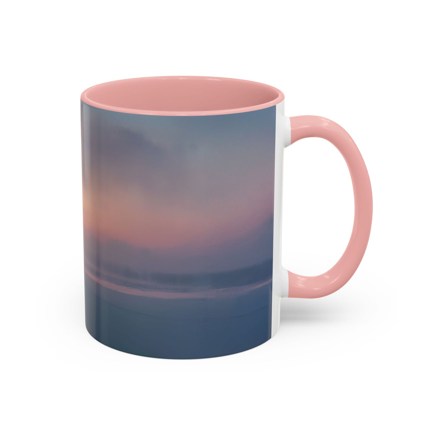 Classical December Mug (USA) - Winter Mug, Winter Sunrise Mug, Peaceful Landscape Mug, Holiday Decor Mug