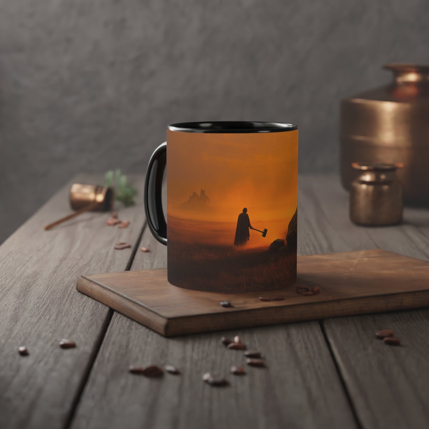 Classical Music but Hard Mug (EU) - Powerful Music Mug, Intense Music Mug, Music Enthusiast Mug, Fantasy Movie Mug