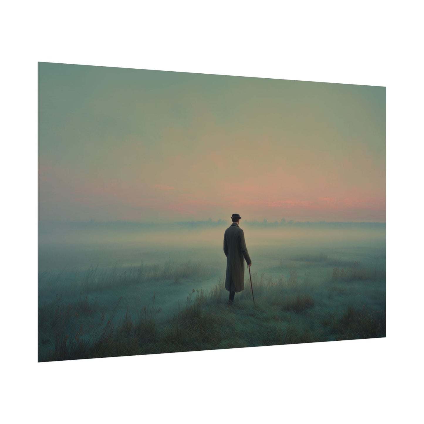 Without Words: 3 Hours Chopin - Ambient Music Poster, Chopin Inspired Print, Piano Poster, Art for Studying Print, Relaxation Poster