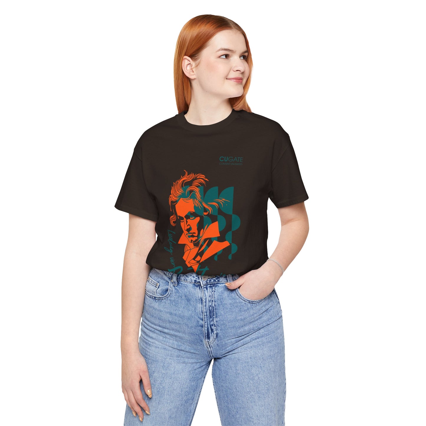 Beethoven T-Shirt (Dark): Classical Music T-Shirt, Beethoven Shirt, Ludwig van Beethoven Gift