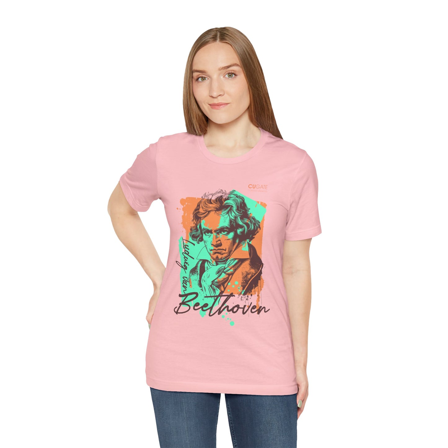 Beethoven T-Shirt (Light) : Classical Music T-Shirt, Beethoven Shirt, Ludwig van Beethoven Gift