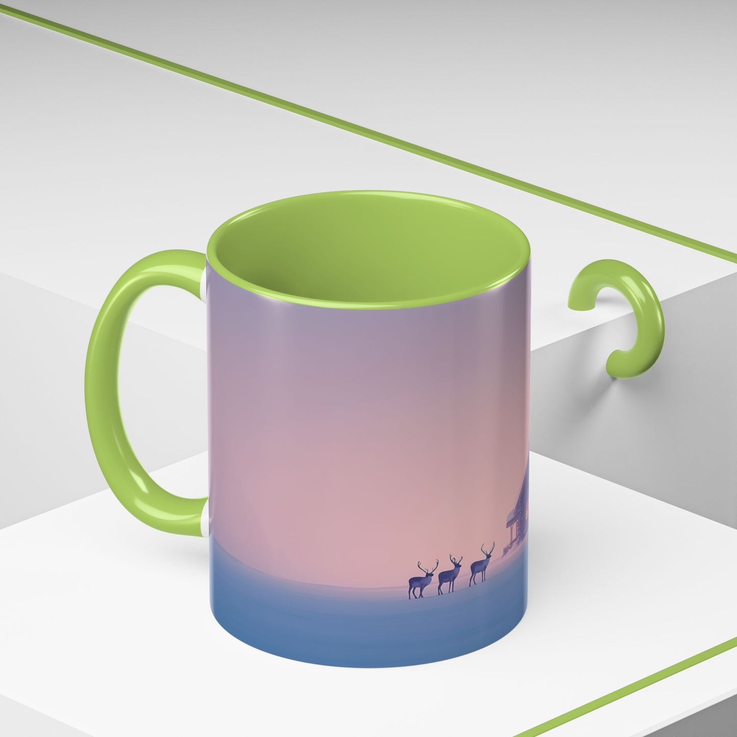 Christmas with Baroque Mug (EU) - Winter Mug, Holiday Mug, Christmas Mug, Classical Music Mug, Winter Morning Mug