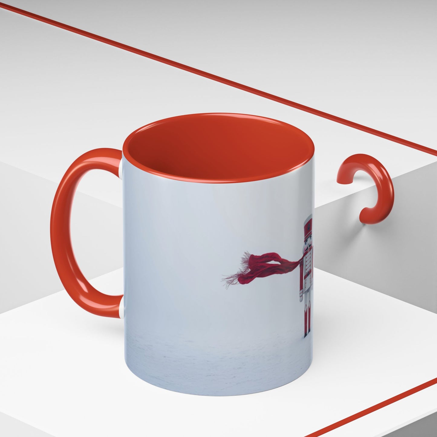 The Nutcracker Mug (EU) - Christmas Mug, Holiday Mug, Nutcracker Mug, Tchaikovsky Nutcracker Mug, Winter Mug, Snow Mug