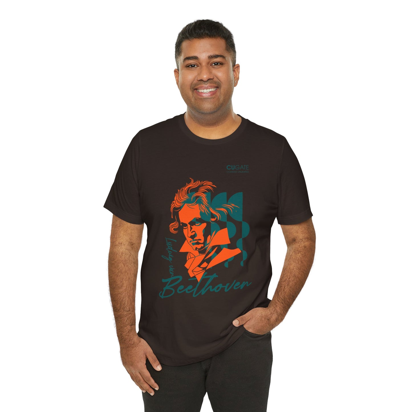 Beethoven T-Shirt (Dark): Classical Music T-Shirt, Beethoven Shirt, Ludwig van Beethoven Gift