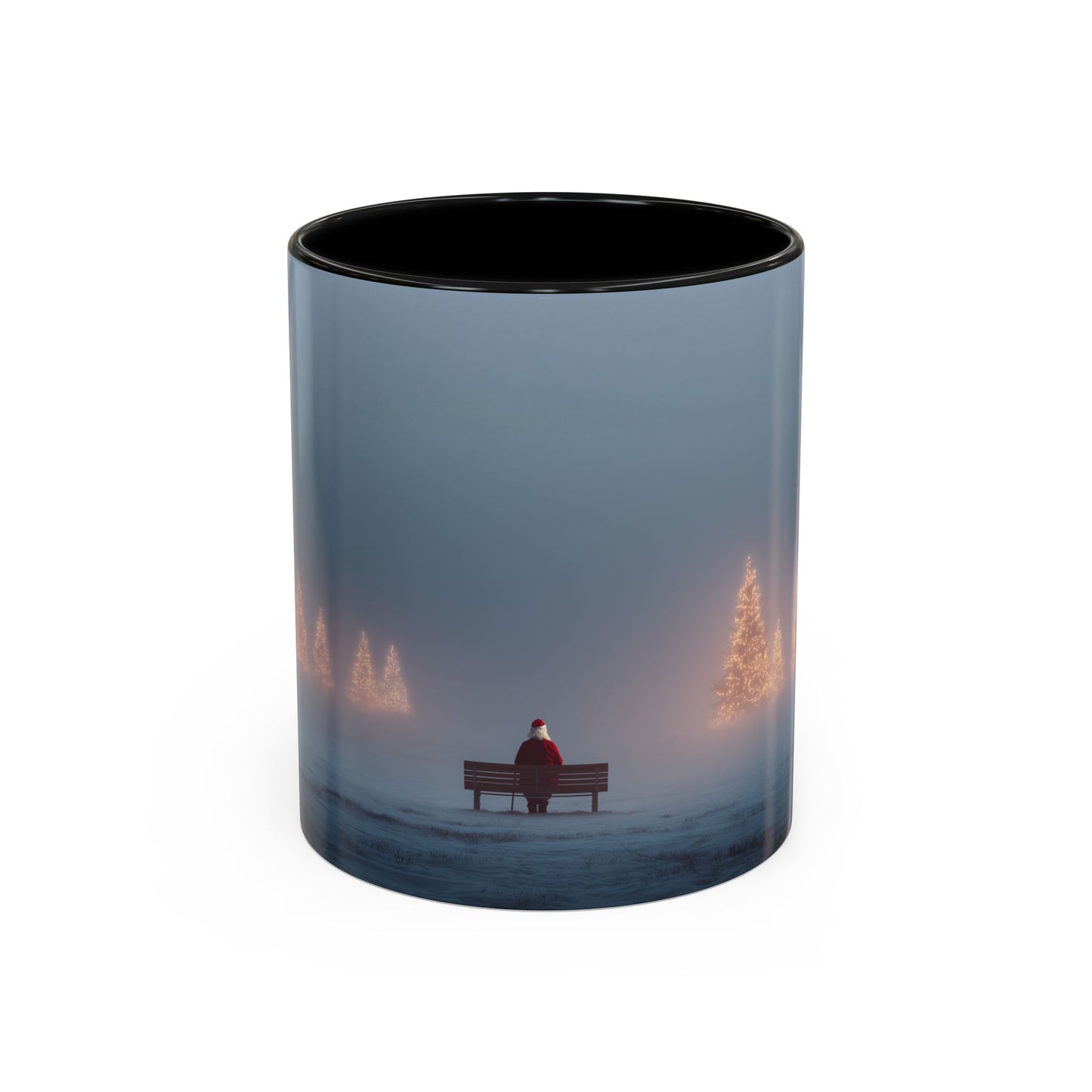 A Peaceful Christmas Mug (EU) - Landscape Mug, Winter Mug, Holiday Mug, Christmas Mug, Classical Music Mug