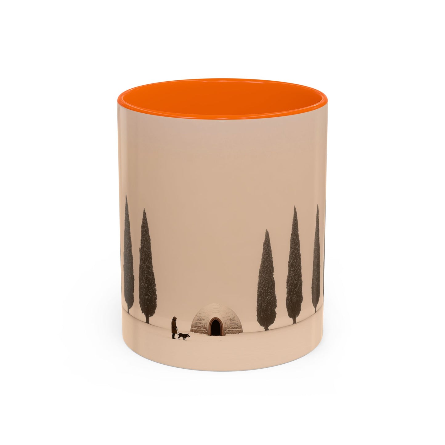 Snowy Days Mug (EU) - Calm Classical Music Mug, Winter Mug, Snow Mug, Mozart Inspired Mug, Bach Inspired Mug