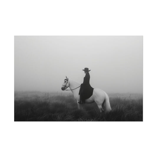 Without Words: Classical Serenades: Peaceful Art Print, Reflective Mood Poster, Horse Lover's Poster, Calming Art Print